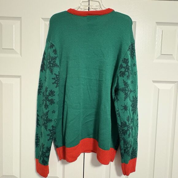 Meowy Catmas Party Sweater Christmas Sweater Size XL - Picture 4 of 6
